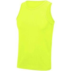AWDis Cool Mens Tank Top / Electric Yellow